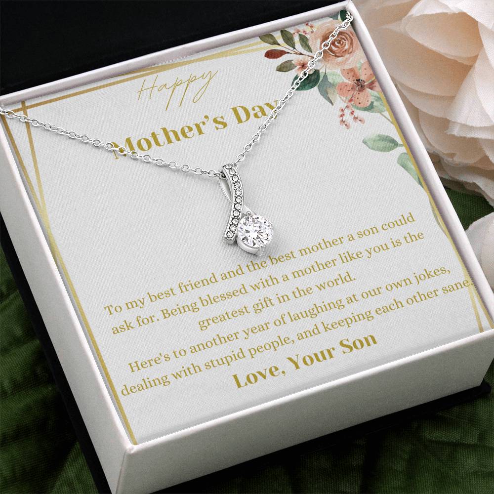 Happy Mother's Day Alluring Beauty Necklace