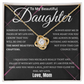 My Precious Daughter Love Knot Necklace From Mom