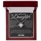 My Precious Daughter Love Knot Necklace From Mom