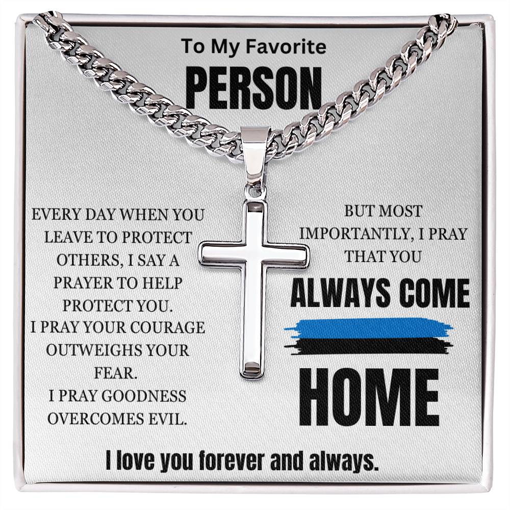 My Prayer For you Cross Necklace