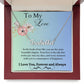 Custom Name Neckless with a Special Message