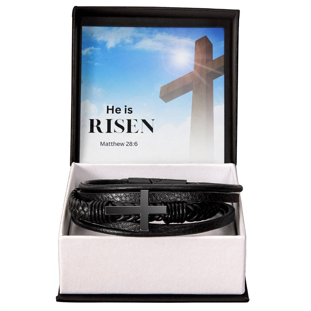 He Is Risen Cross Bracelet