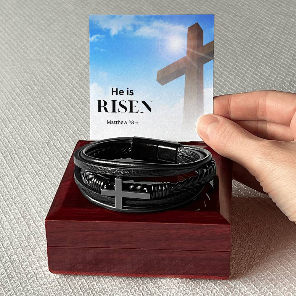 He Is Risen Cross Bracelet