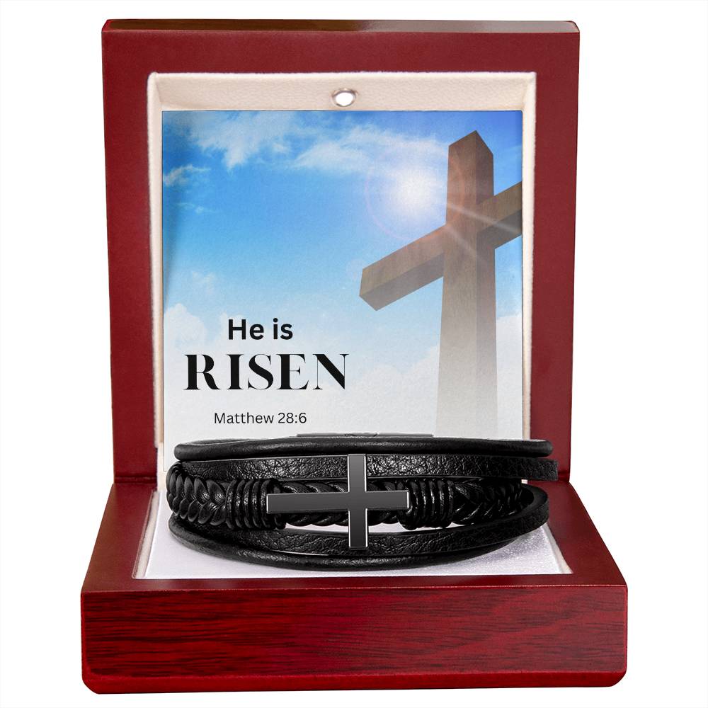 He Is Risen Cross Bracelet