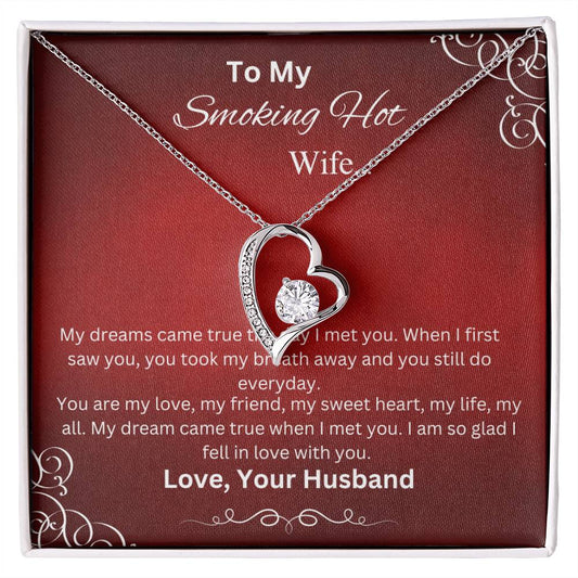 Love Necklace with On Demand Message Card