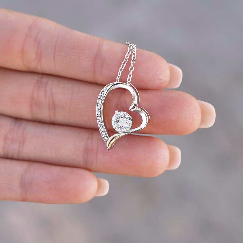 To My Beautiful Wife Forever Love Necklace