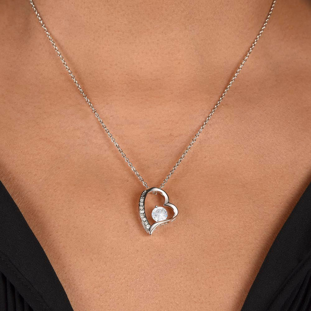 To My Beautiful Wife Forever Love Necklace