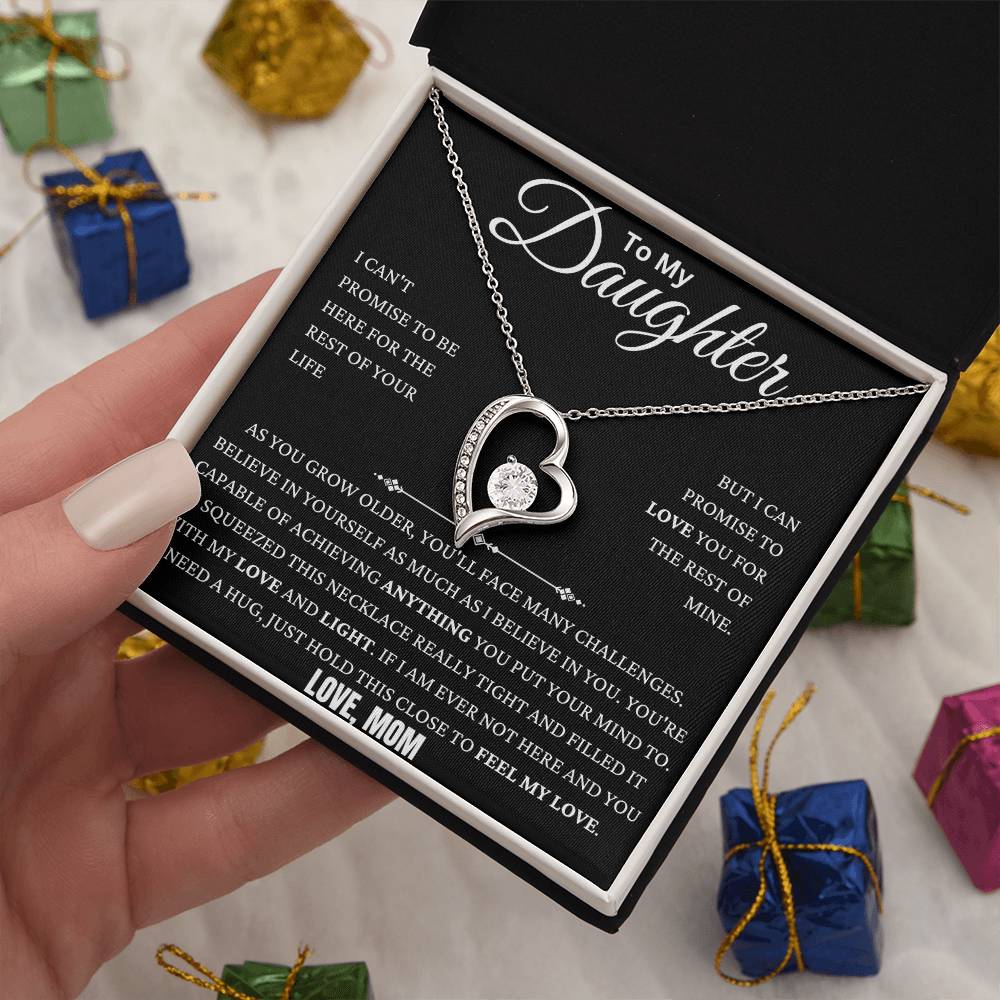 Mom Promise To Love Forever Love Necklace