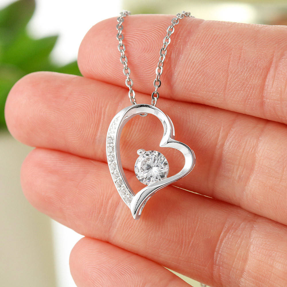 Mom Promise To Love Forever Love Necklace