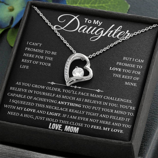 Mom Promise To Love Forever Love Necklace