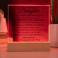 The Best Chapter Of My Life Acrylic Square Plaque